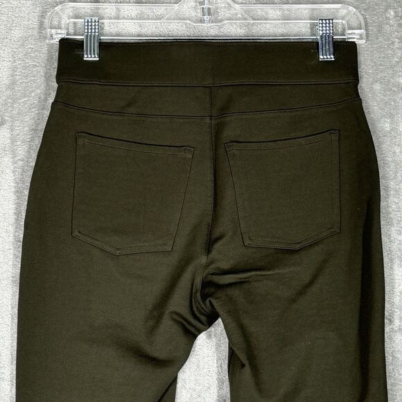 Spanx Pants Womens Small Green Shaping Tummy Control Skinny Office Preppy Casual - Picture 5 of 9
